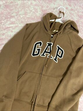 GAP Brown Zip Up